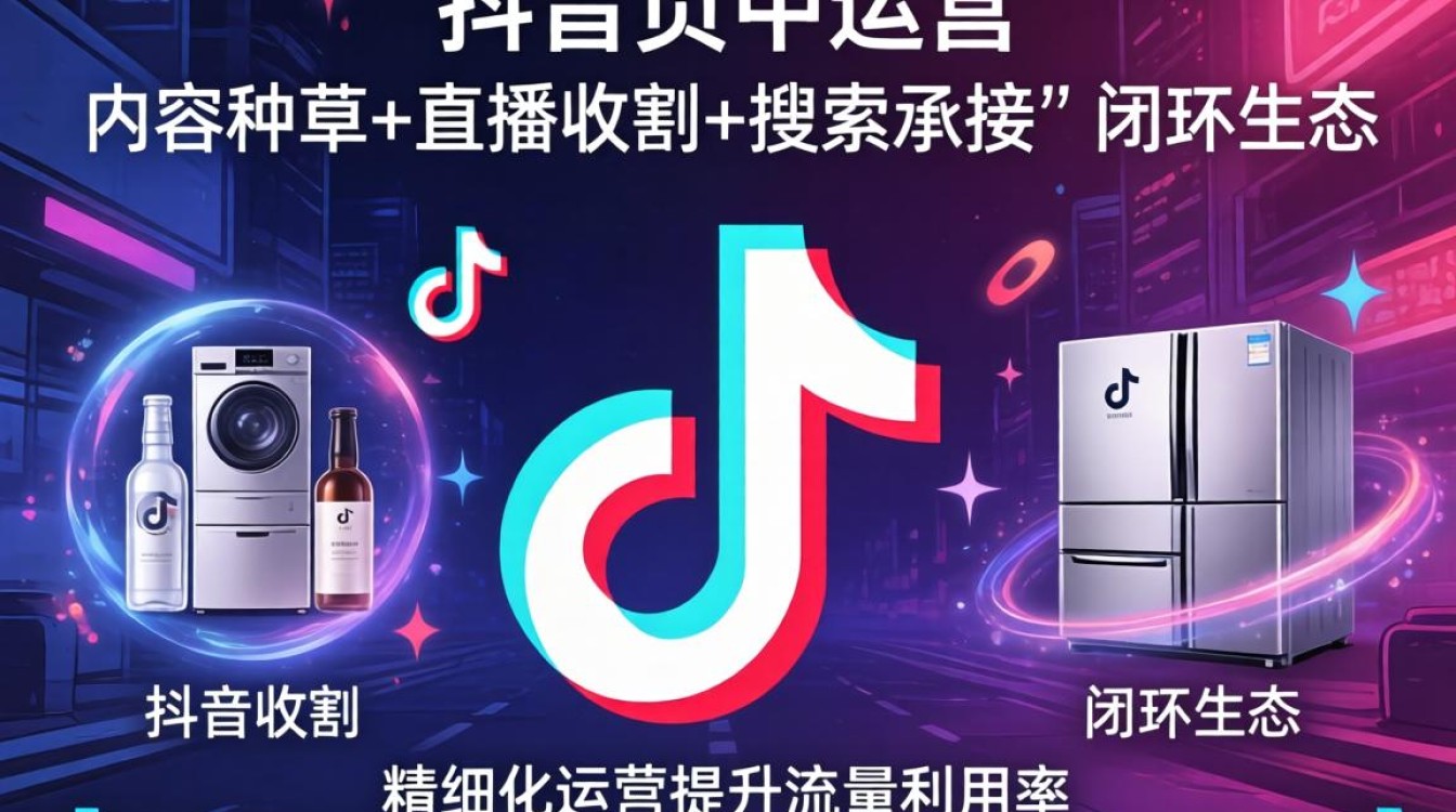 抖音家电运营专业运营技巧与变现模式