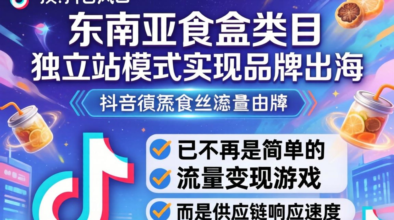 东南亚食品独立站怎么建?TikTok电商建站指南 TikTok电商建站指南