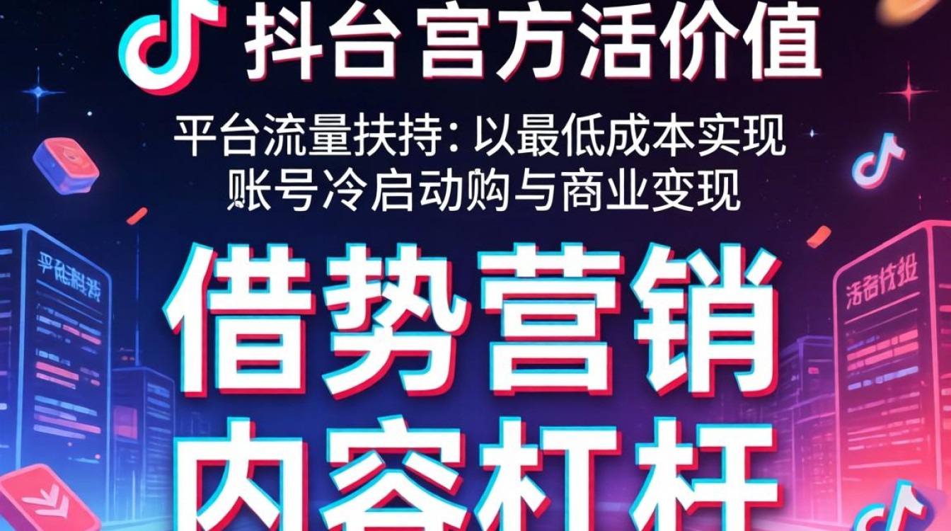 抖音官方活动怎么变现
