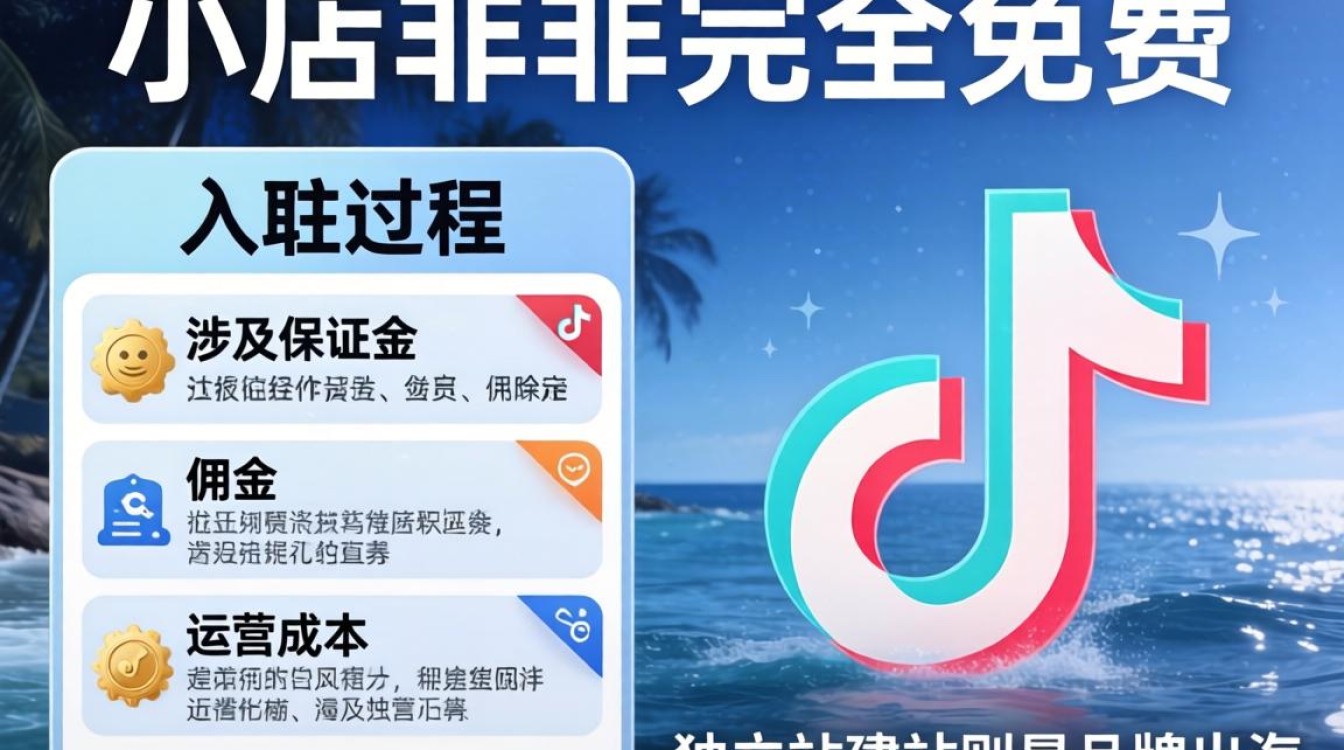 TikTok小店入驻费用多少钱