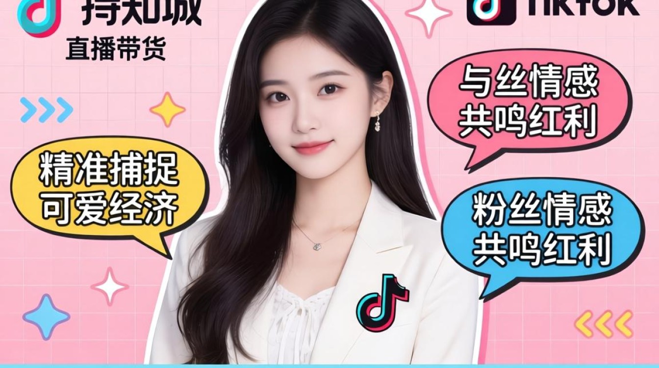 抖音韩知城tiktok可爱直播带货玩法详解