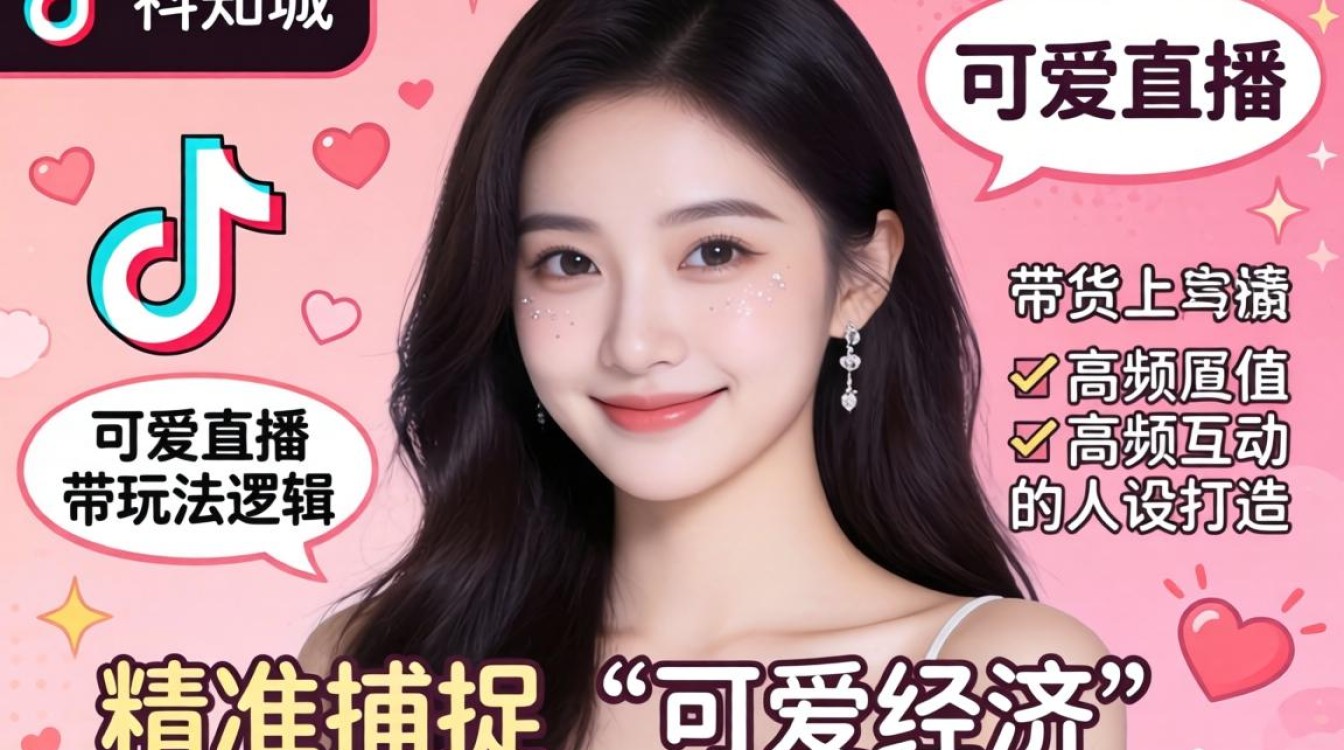 抖音韩知城tiktok可爱直播带货玩法详解
