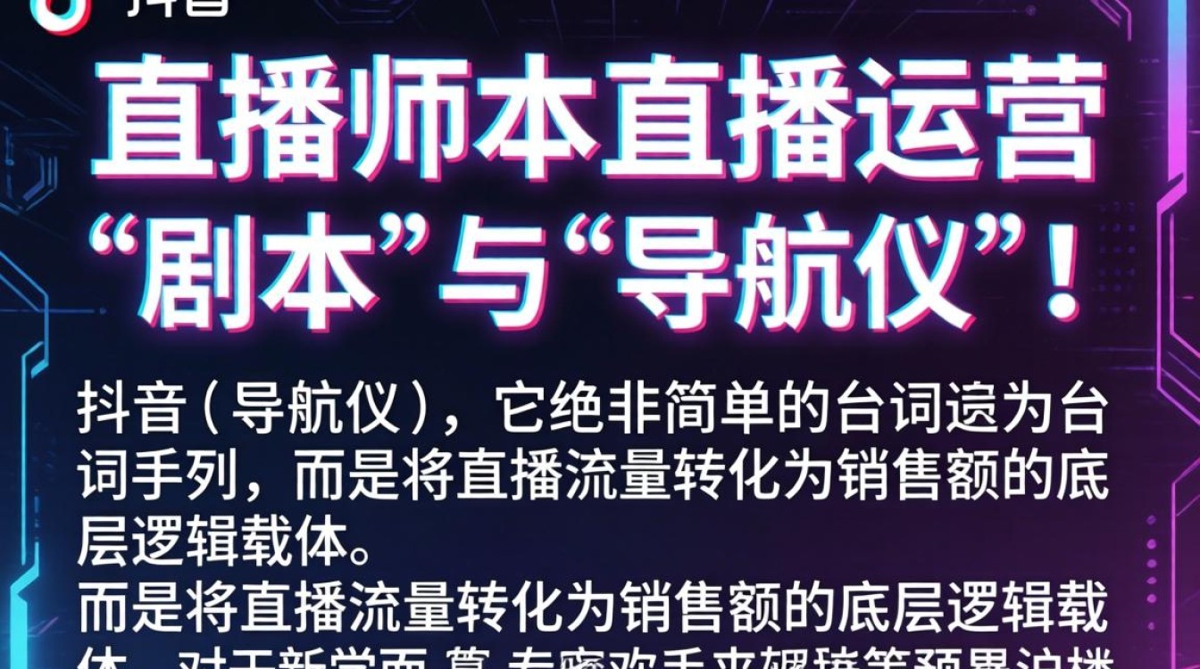 抖音直播脚本是什么