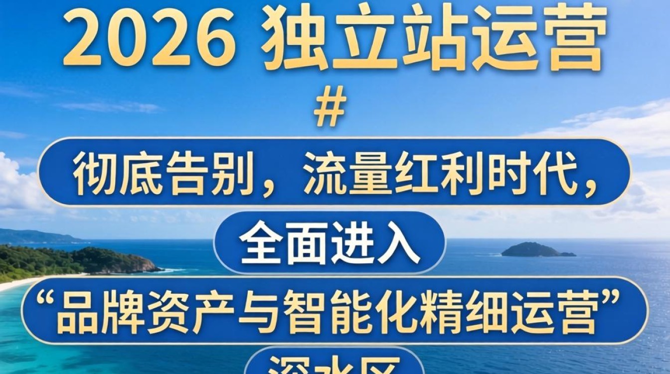 2026年独立站运营最新动态有哪些
