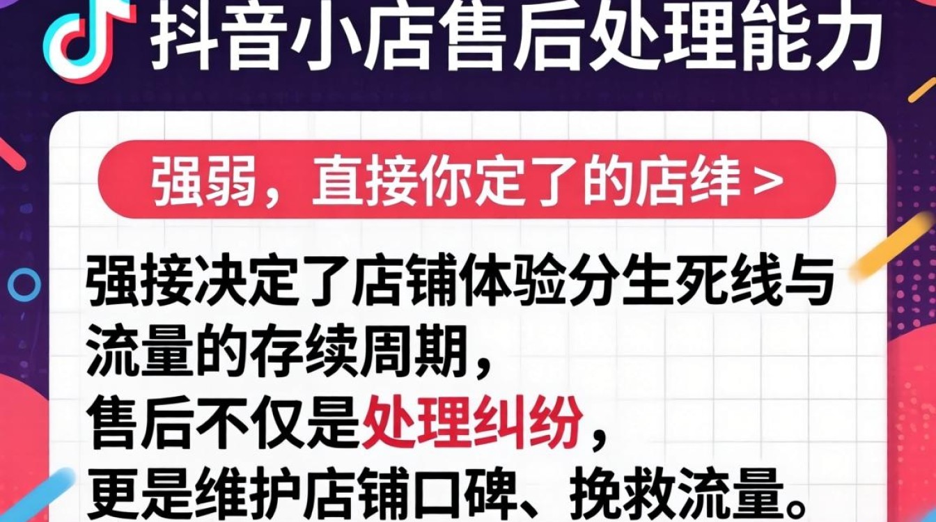 抖音小店售后流程怎么操作