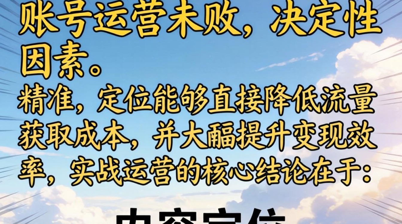 定位实战运营技巧与变现方法,如何做抖音内容定位? 定位实战运营技巧与变现方法