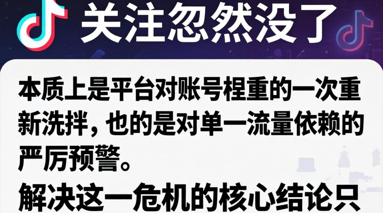 抖音关注忽然没了怎么办,抖音关注列表清空了怎么恢复 抖音关注列表清空了怎么恢复