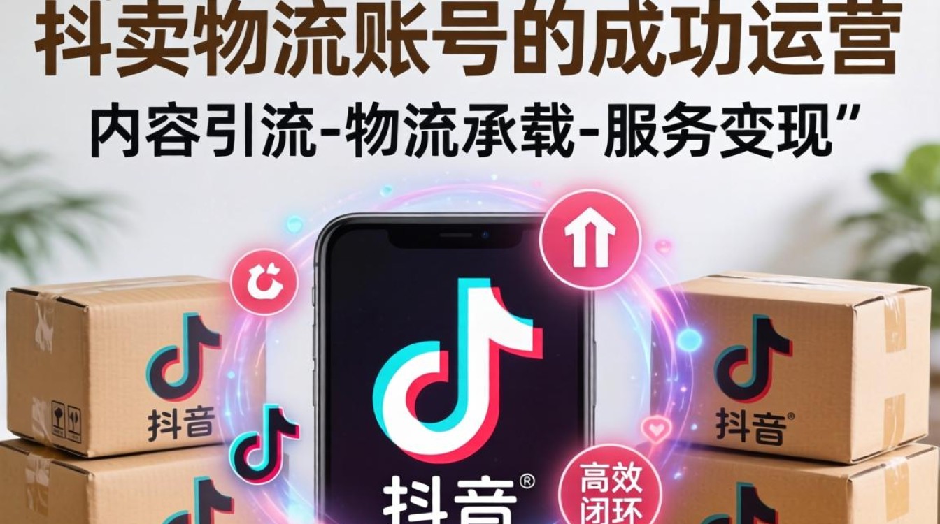 抖音带货物流账号怎么运营