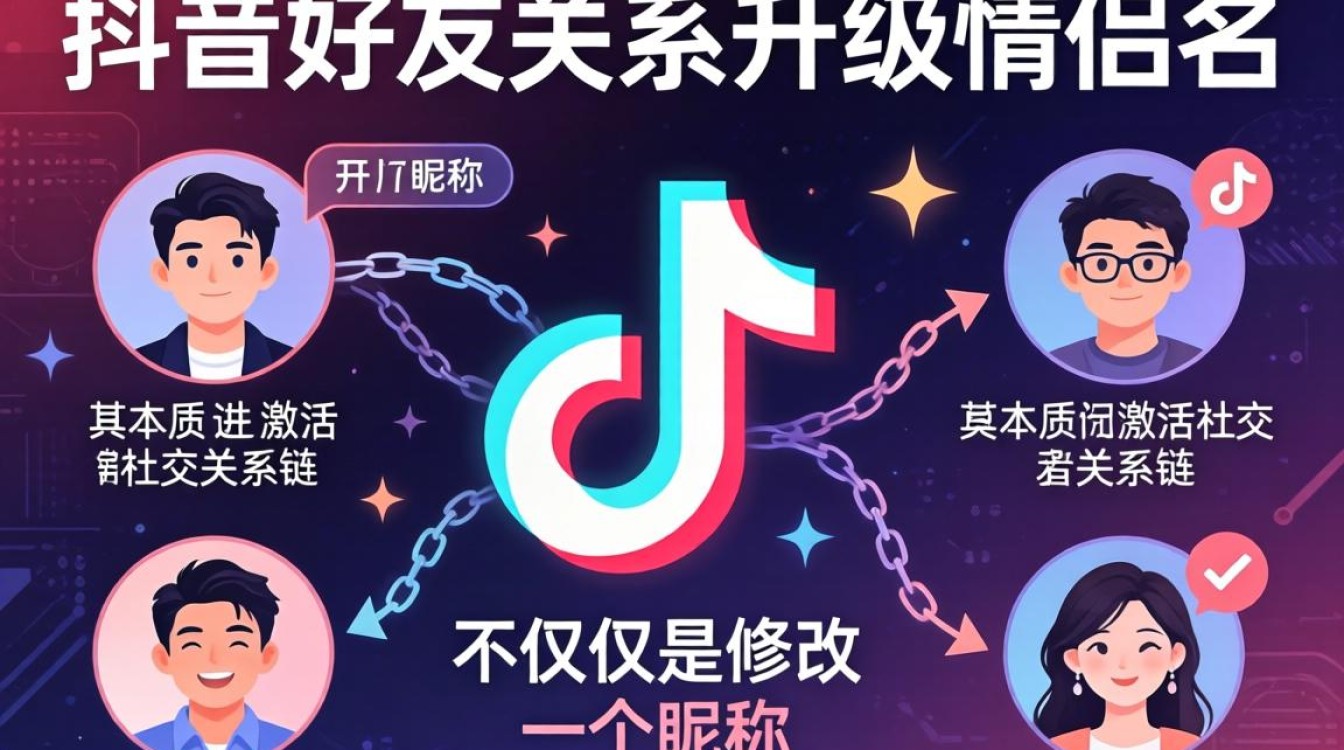 抖音好友怎么改成情侣名