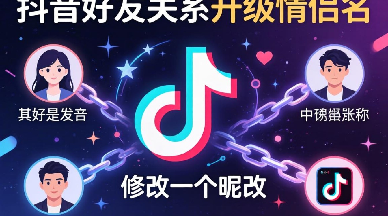 抖音好友怎么改成情侣名