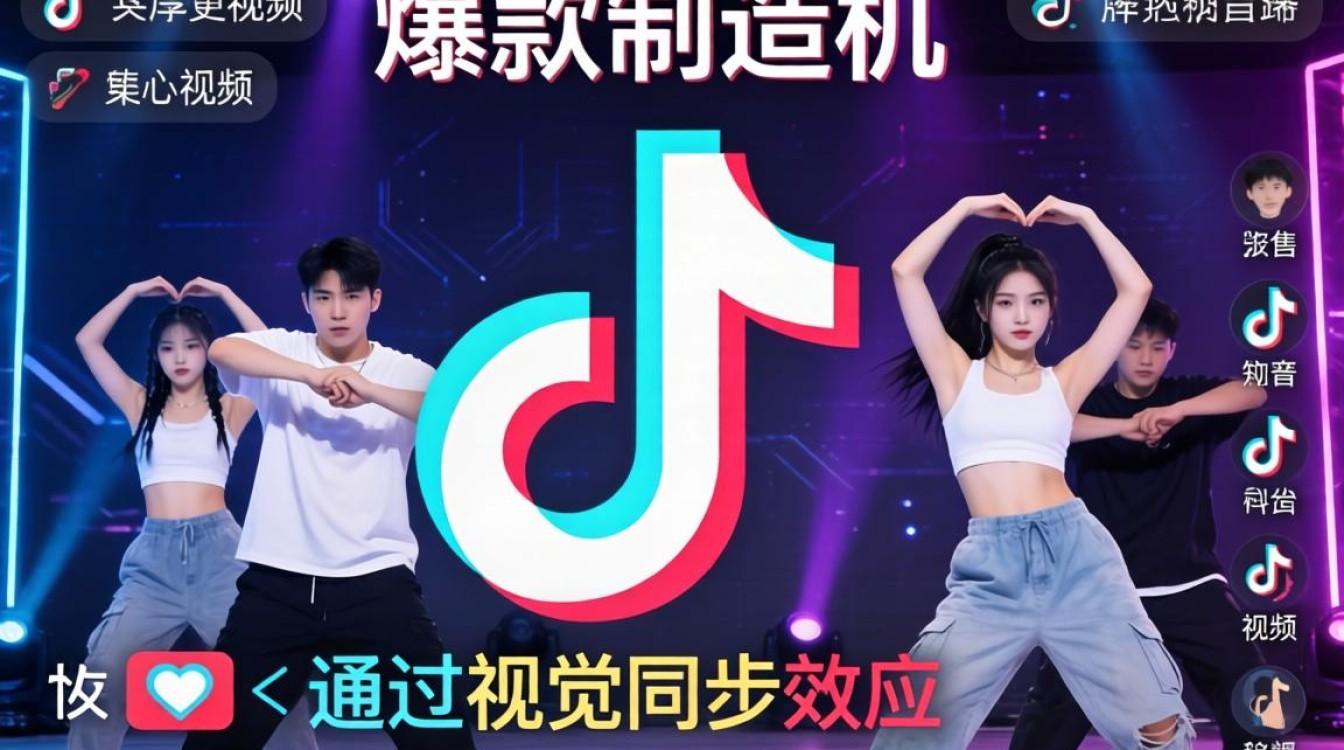 TikTok手势舞多人剪辑怎么做