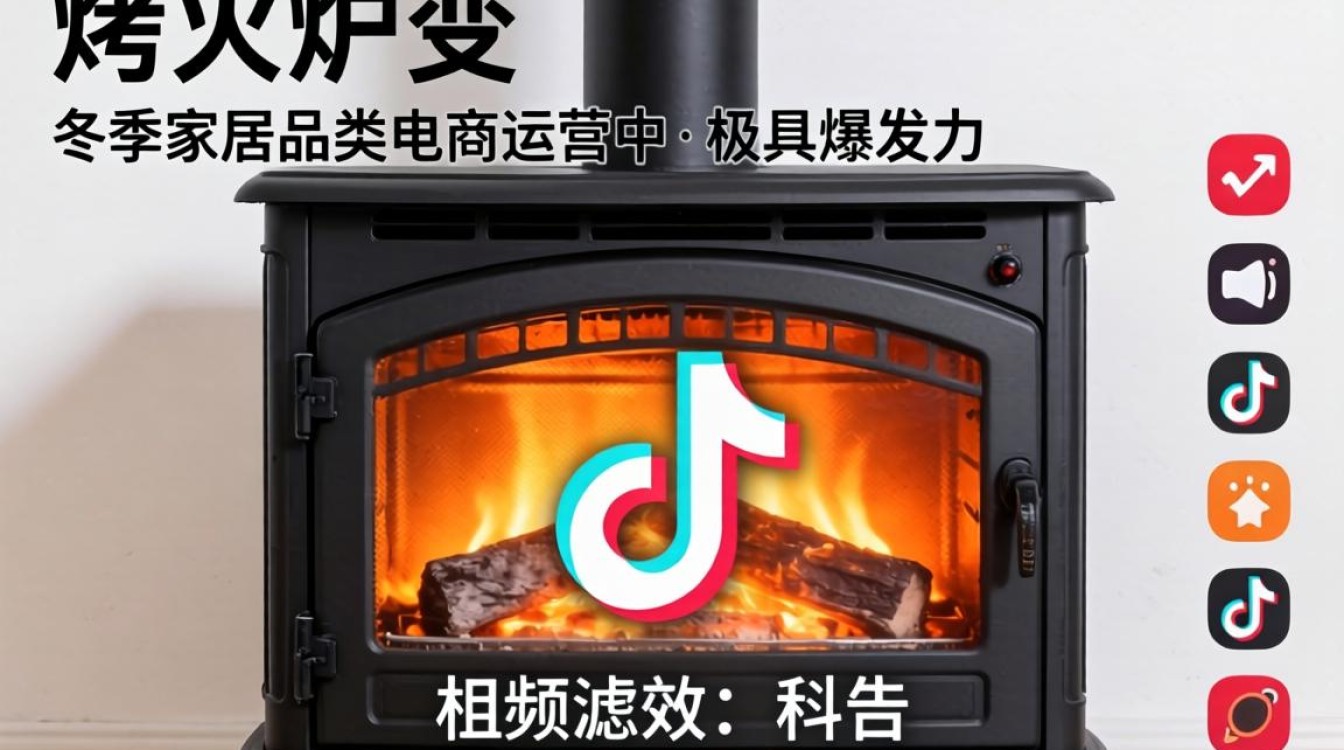 抖音烤火炉特效怎么拍的?电商运营如何提升销量 抖音烤火炉特效怎么拍的