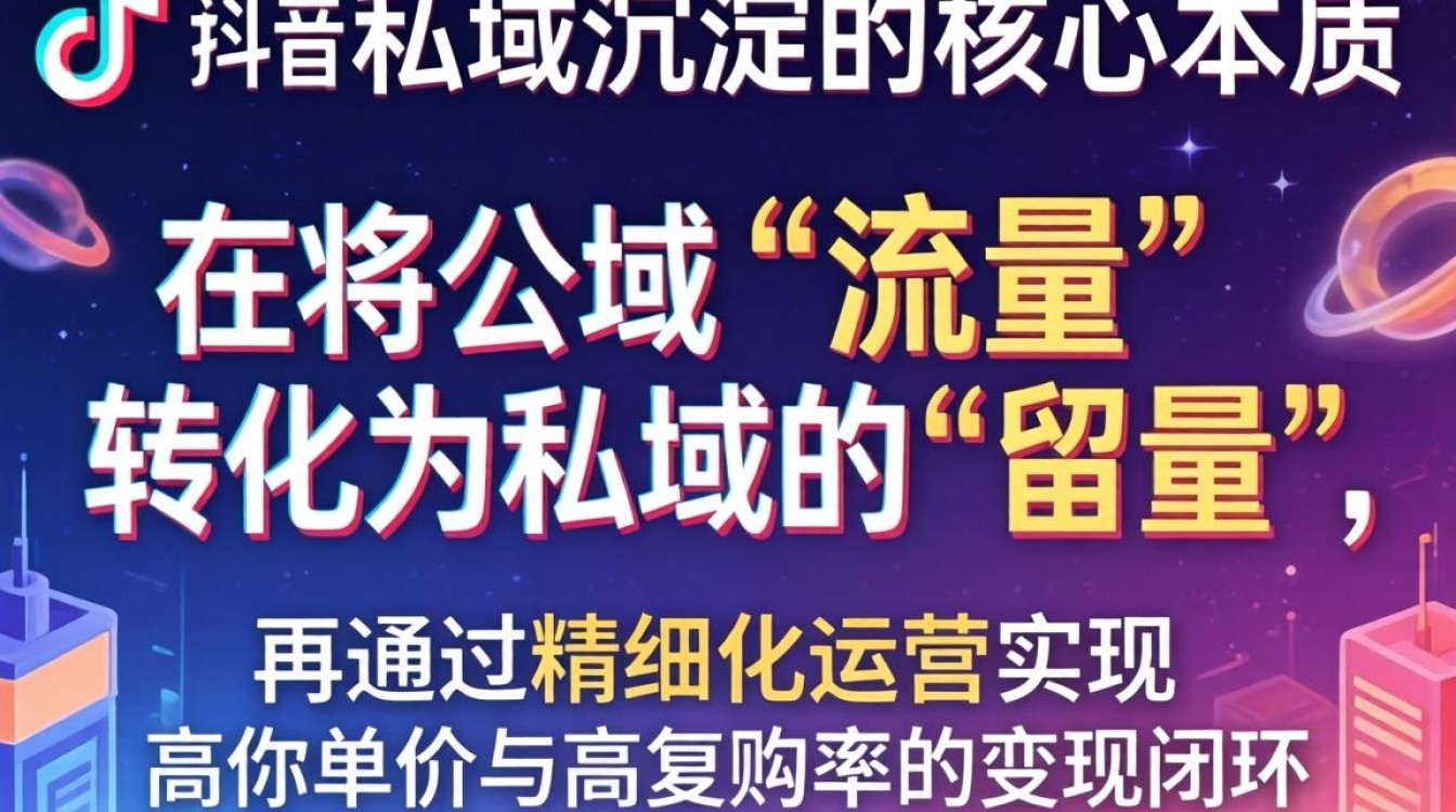 抖音私域沉淀怎么做?私域流量变现方法有哪些 私域流量变现方法有哪些