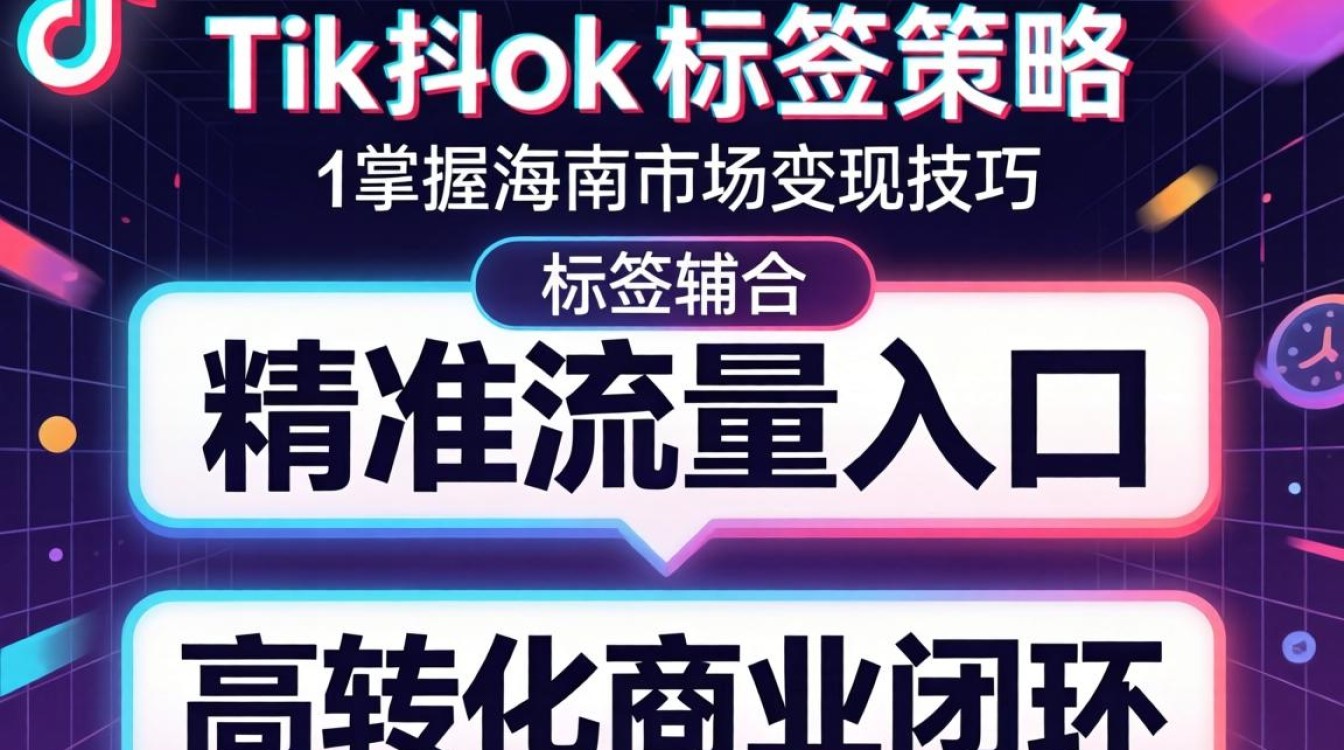 TikTok怎么做标签