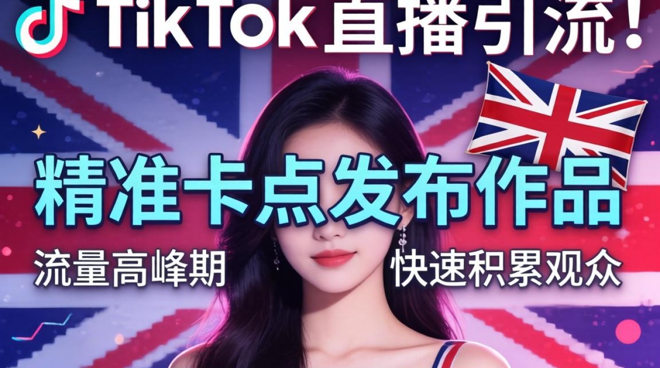 英国tiktok几点发布作品流量高?直播引流如何快速积累观众 英国tiktok几点发布作品流量高