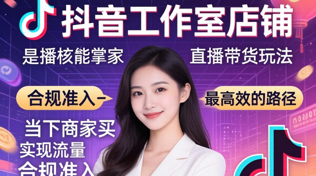 怎么注册抖音工作室店铺?直播带货玩法与技巧详解 怎么注册抖音工作室店铺