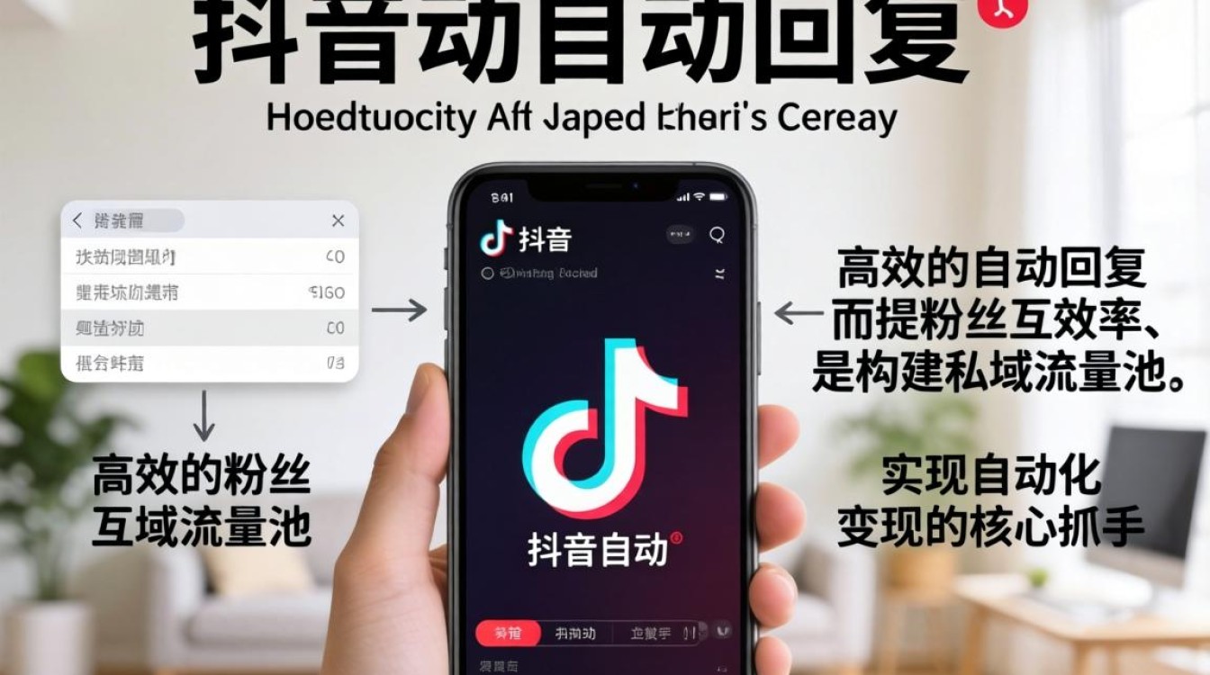 抖音自动回复运营技巧与变现方法