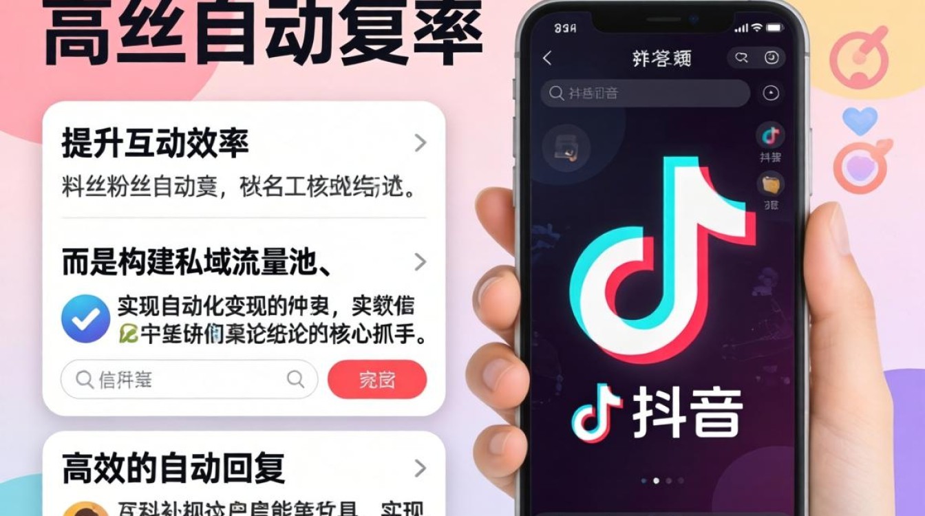 抖音自动回复运营技巧与变现方法