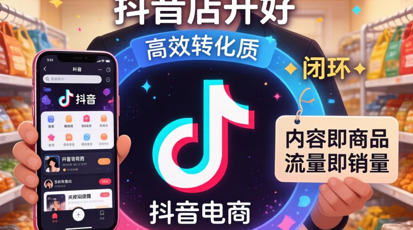 抖音开个店怎么弄好卖