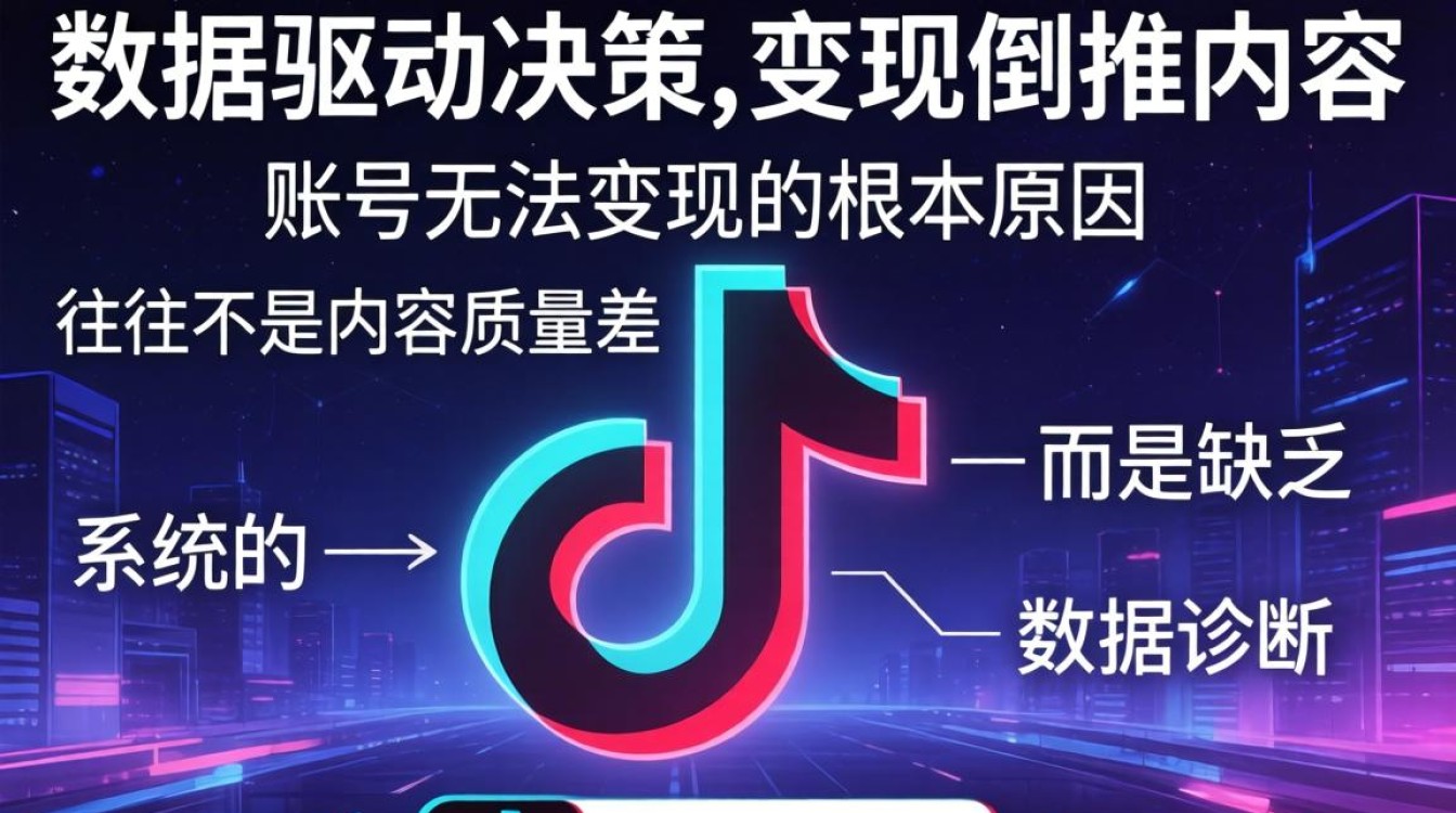 抖音数据诊断运营技巧与变现方法,抖音运营如何快速变现? 抖音数据诊断运营技巧与变现方法