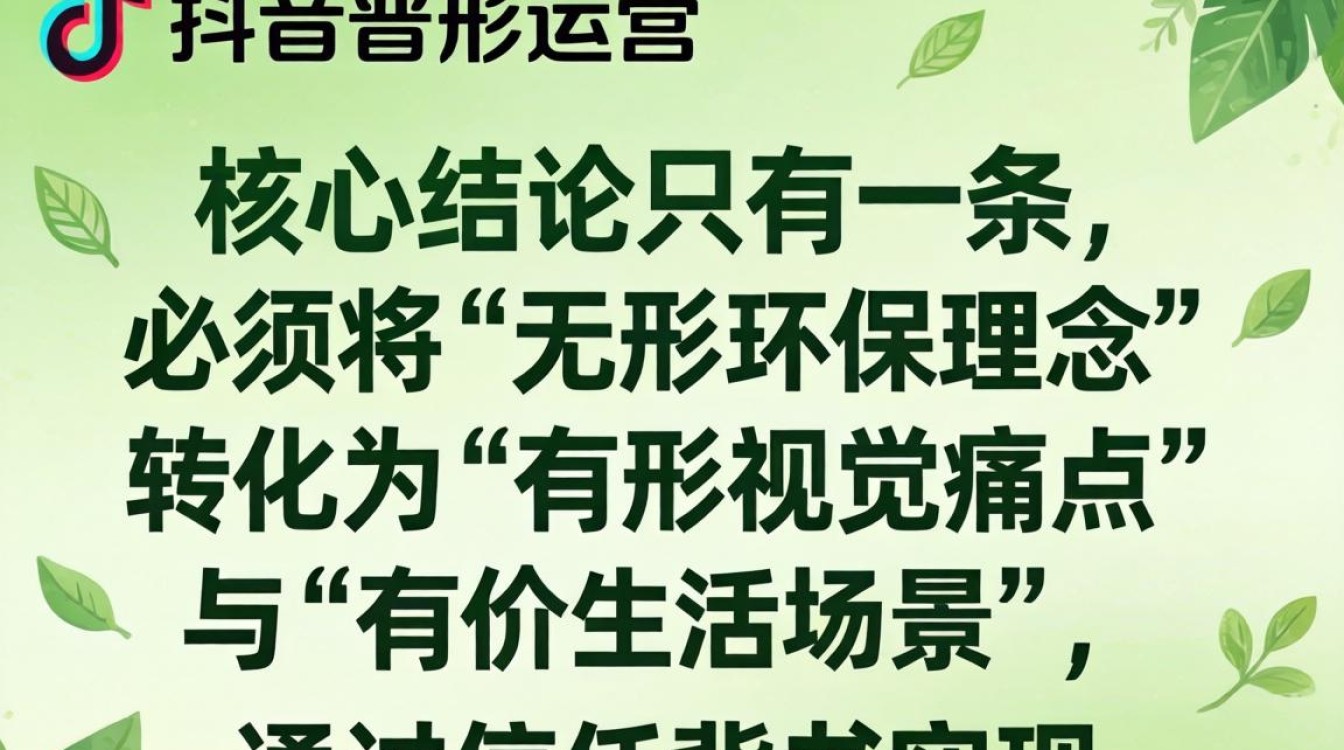 环保产品怎么做抖音?抖音环保产品如何推广引流 抖音环保产品如何推广引流