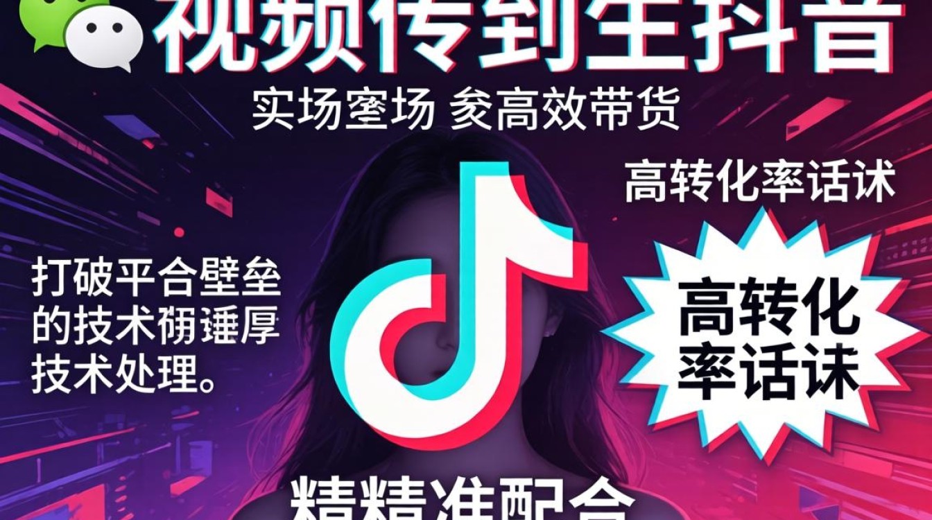 微信微视频怎么传到抖音?带货话术与转化技巧详解 微信微视频怎么传到抖音
