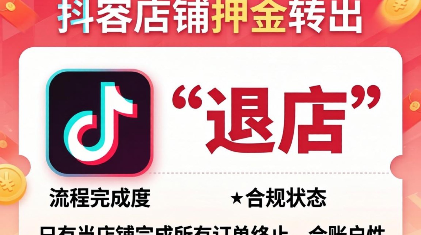 抖音小店保证金退回流程详解