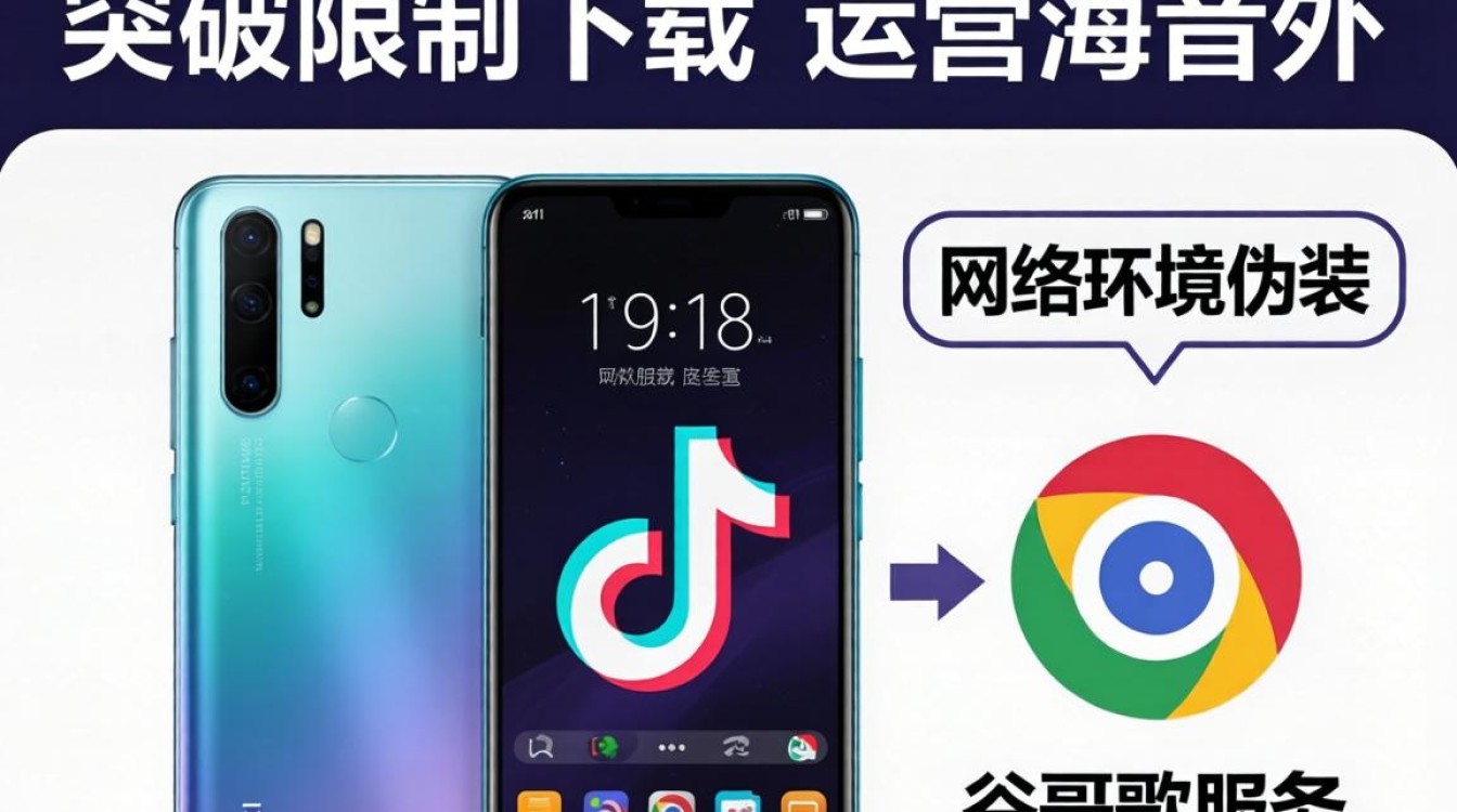 华为如何下载海外tiktok