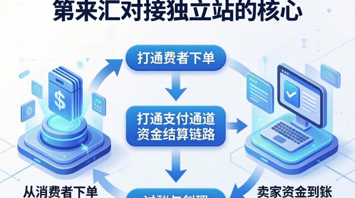 飞来汇怎么接独立站