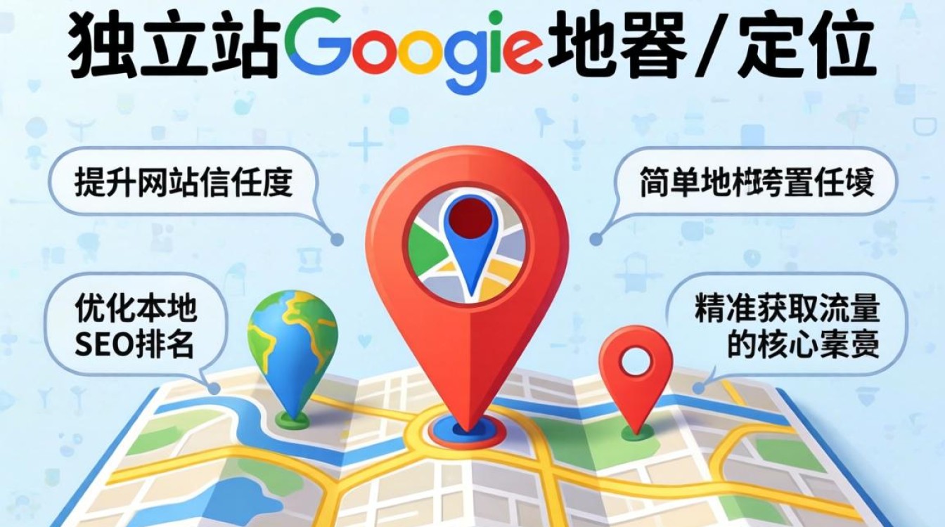 独立站谷歌地图怎么定位