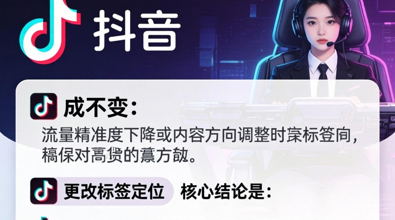 抖音里怎么更改标签定位