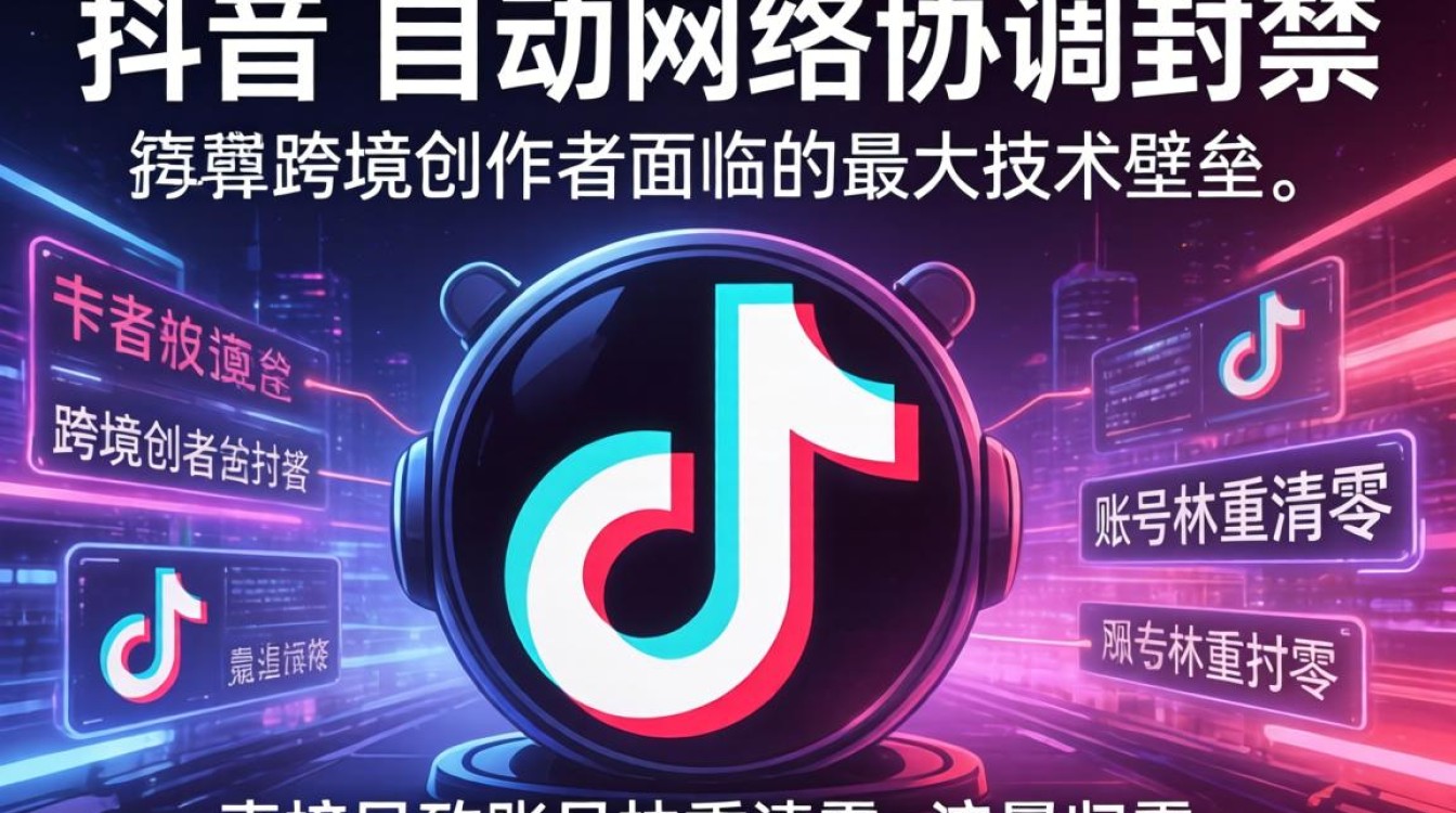 TikTok自动网络协调封禁怎么办