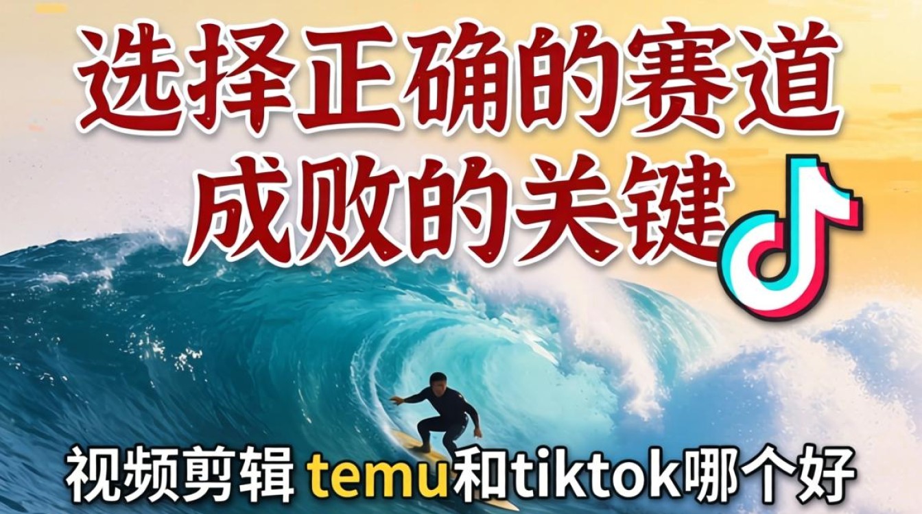 视频剪辑temu和tiktok哪个好