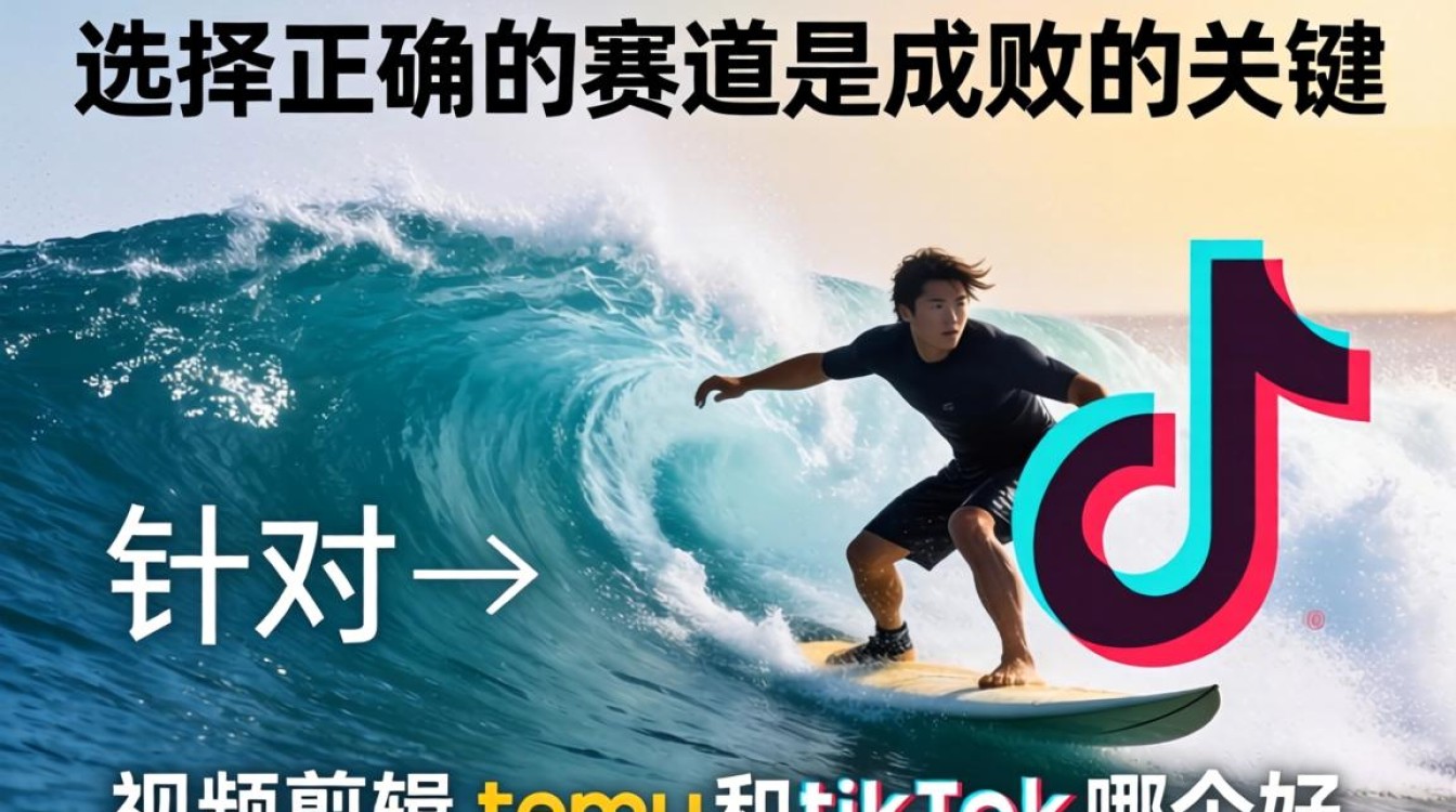 视频剪辑temu和tiktok哪个好