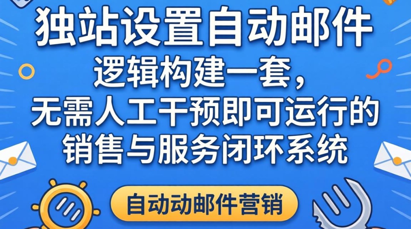 独立站怎么设置自动邮件