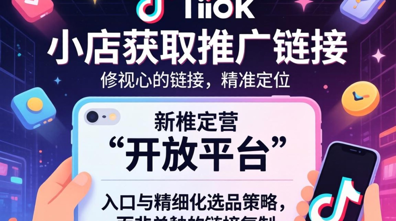 TikTok小店如何获取推广链接