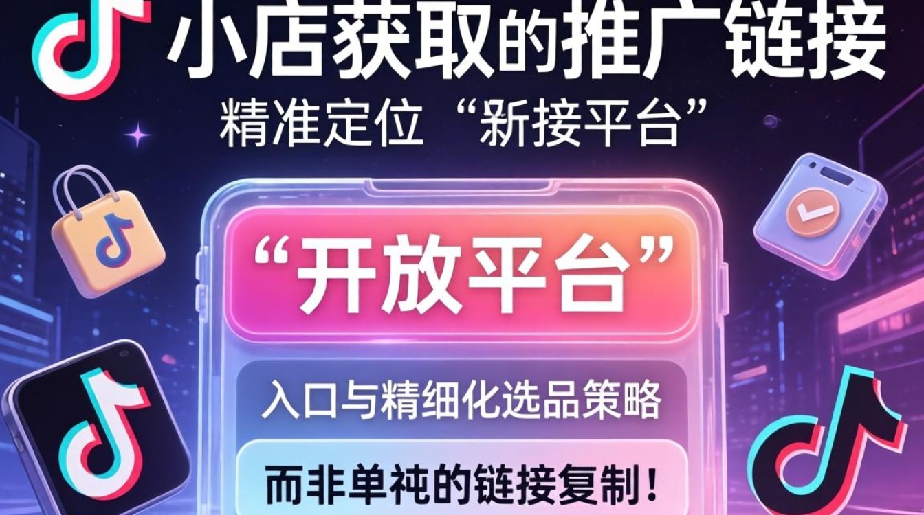TikTok小店如何获取推广链接