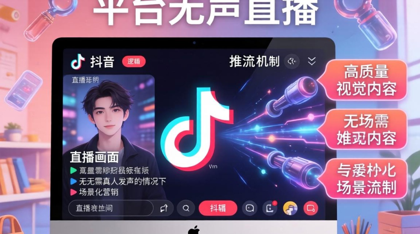 抖音无声直播教程怎么弄