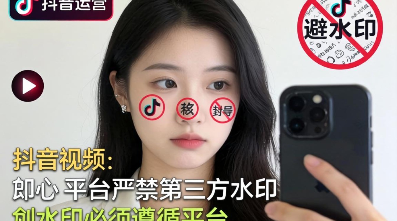 抖音发视频带水印会限流吗