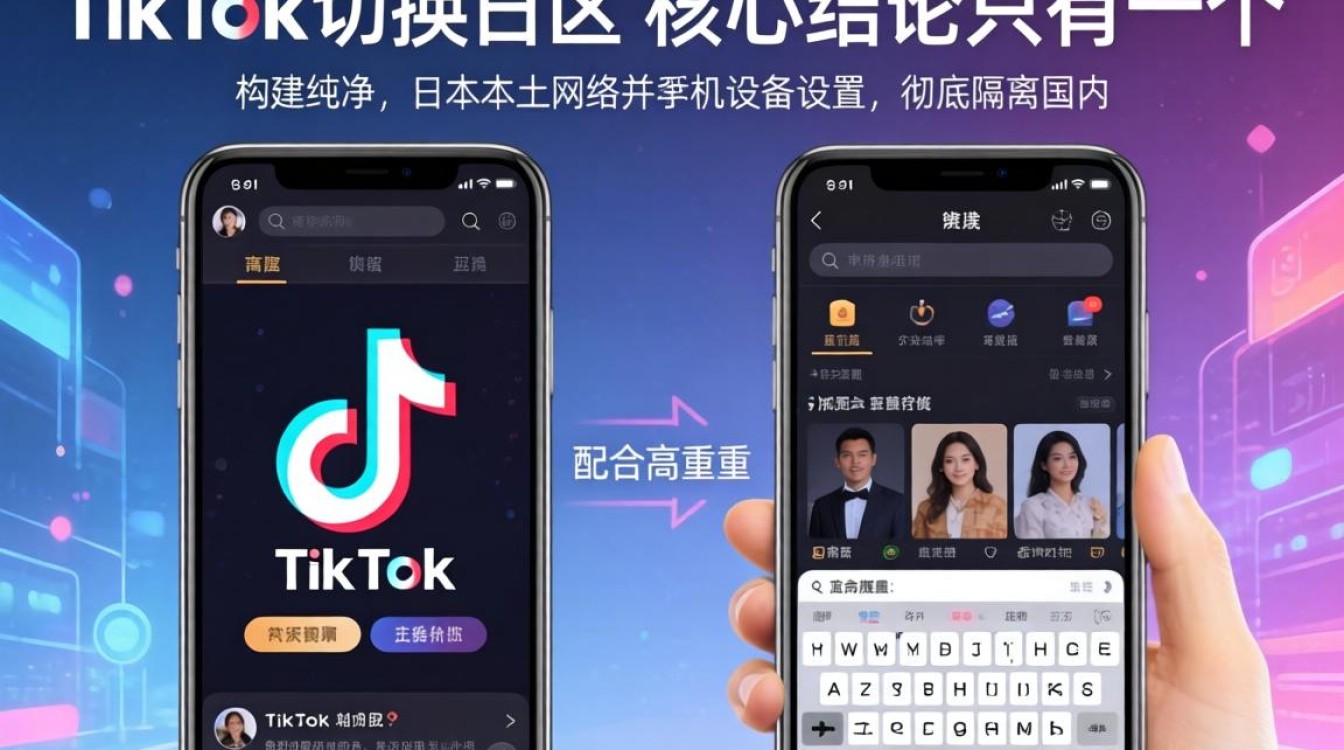TikTok切换日本地区详细教程