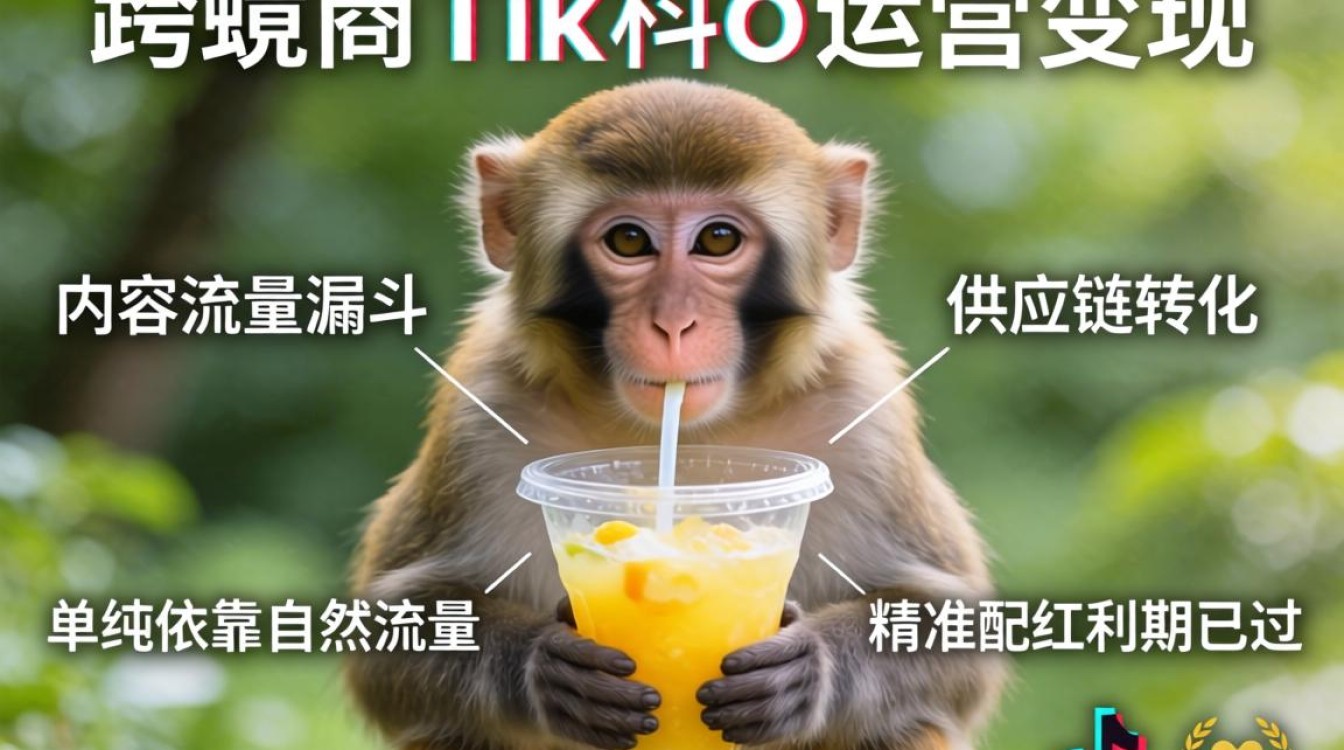 短视频猴子跨境电商tiktok运营变现全攻略