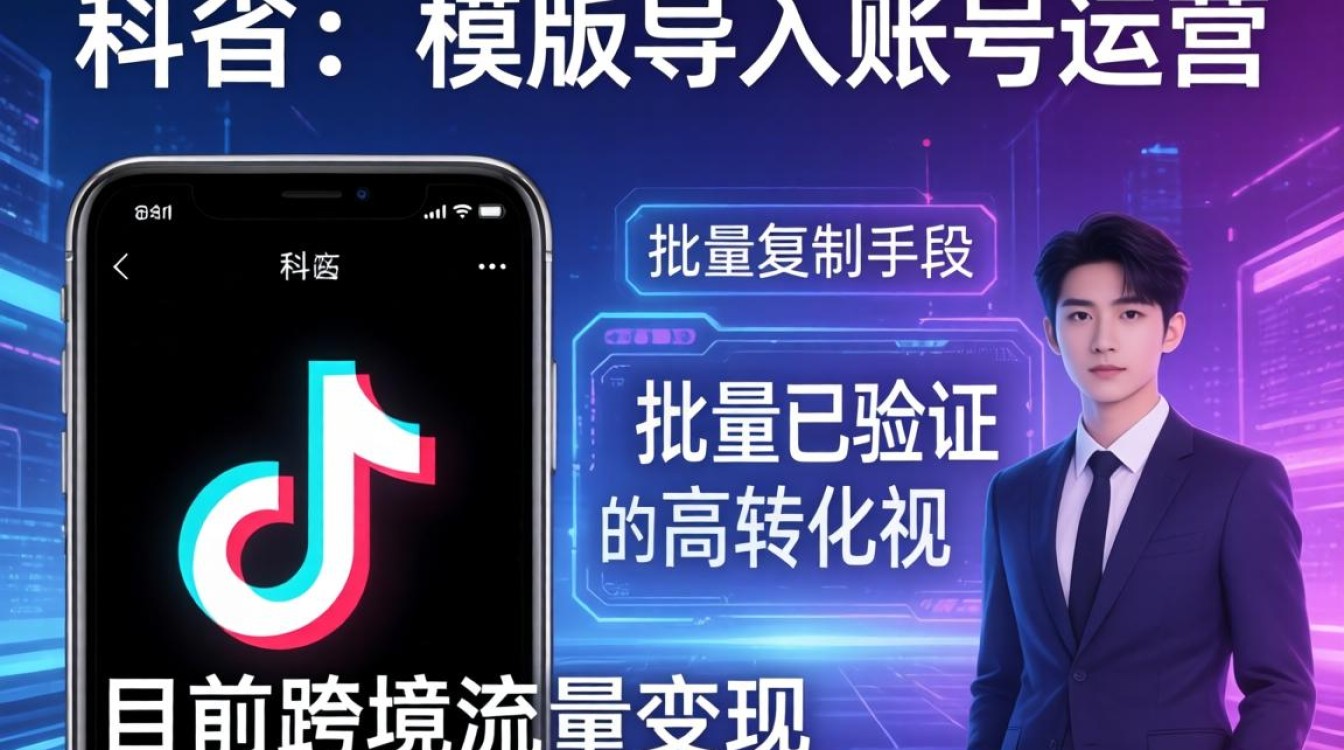 TikTok模板导入账号怎么变现