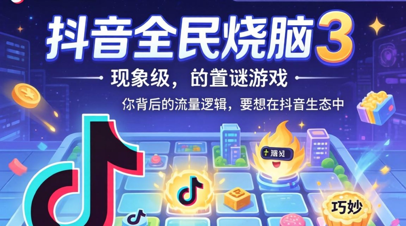 抖音全民烧脑3怎么连线