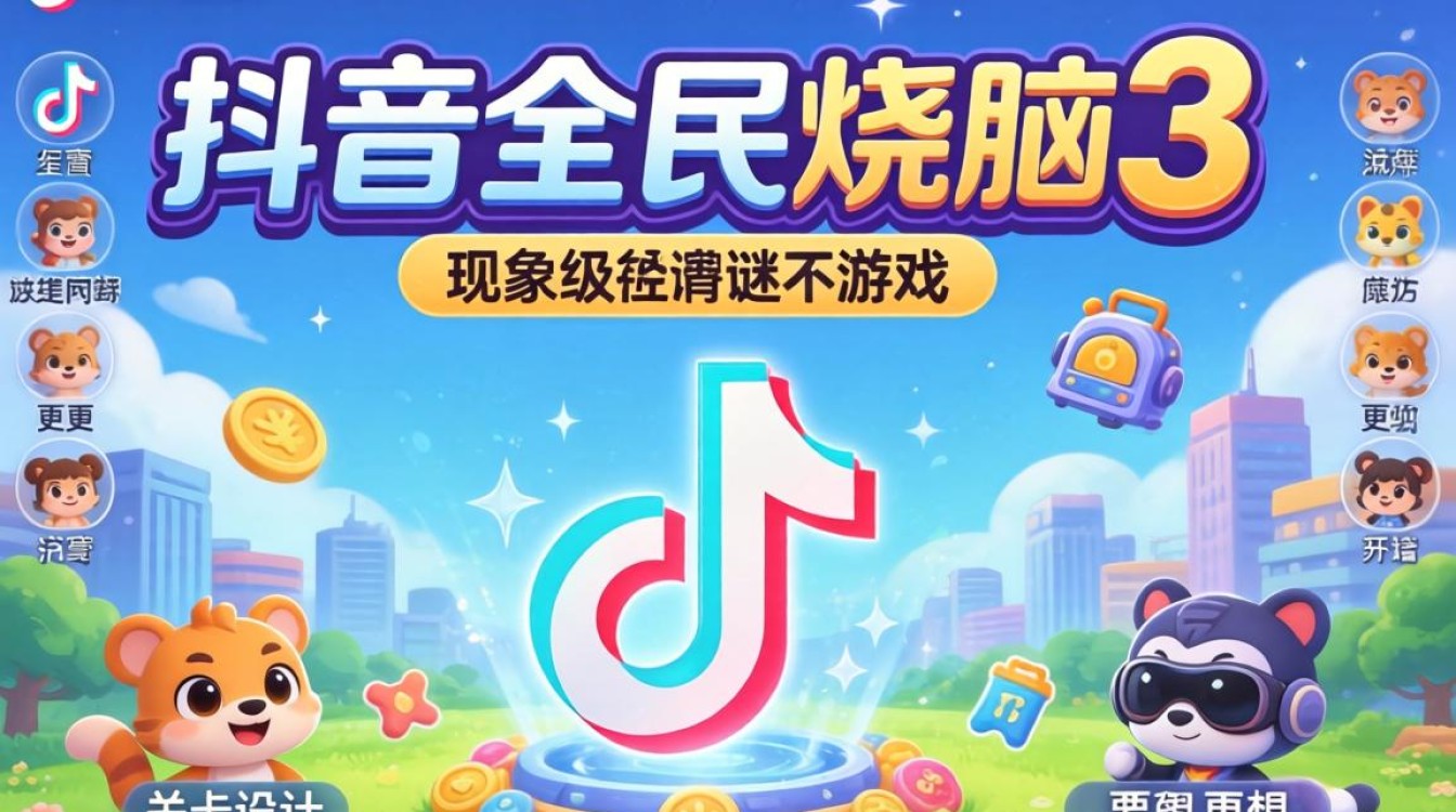 抖音全民烧脑3怎么连线