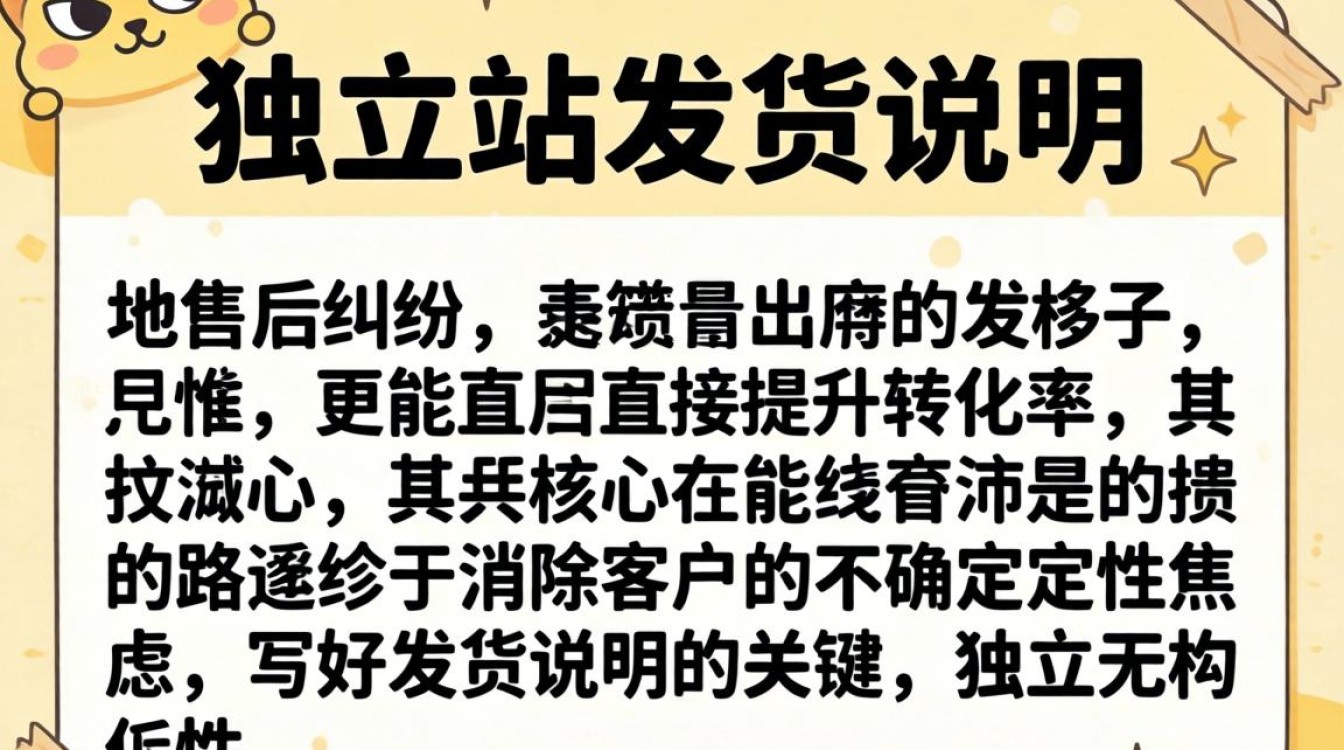 独立站发货说明怎么写好?独立站发货规则怎么写 独立站发货说明怎么写好