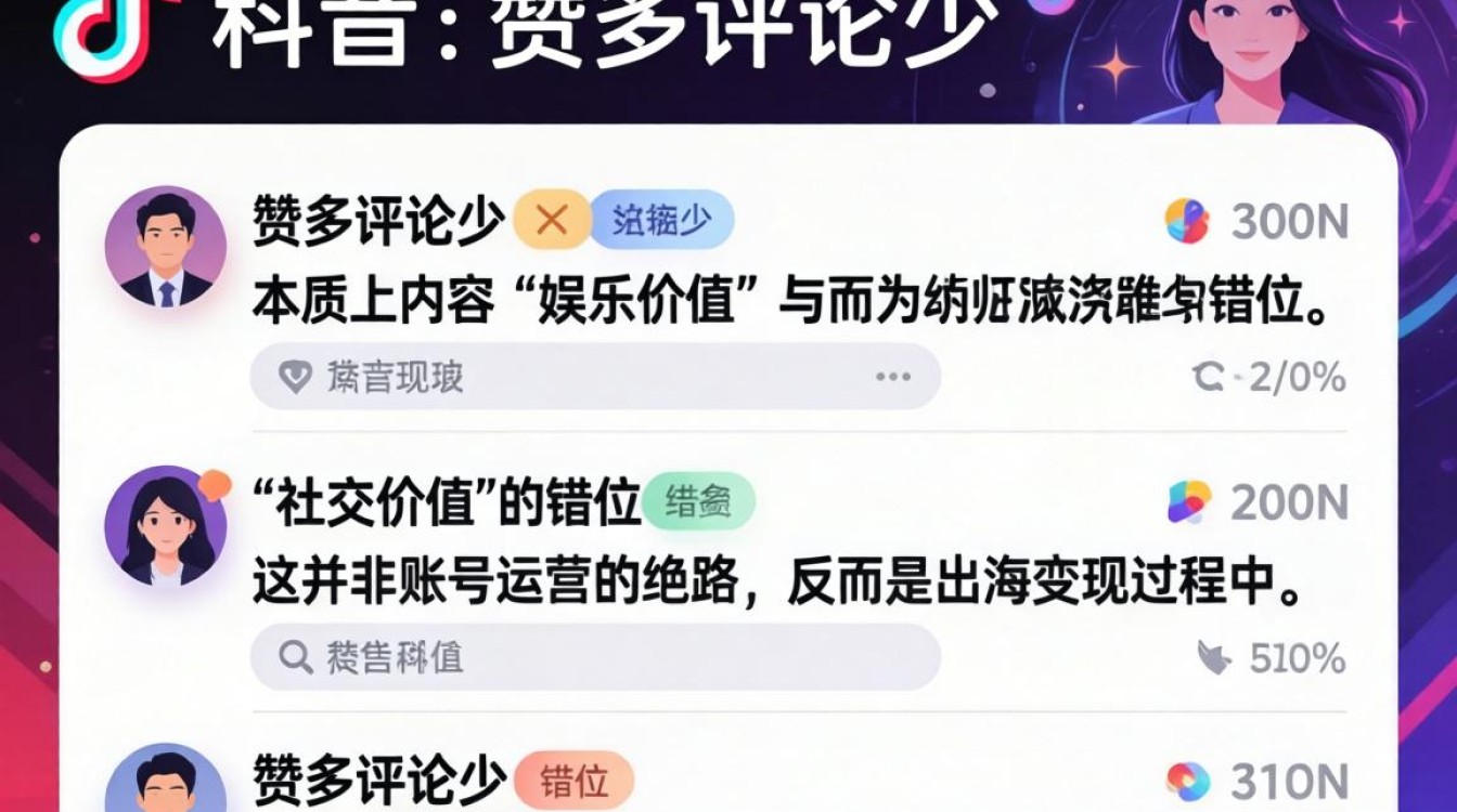 TikTok赞多评论少怎么办