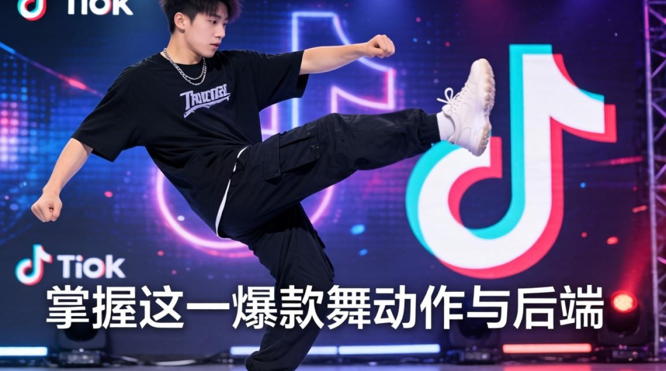 TikTok踢腿步怎么跳