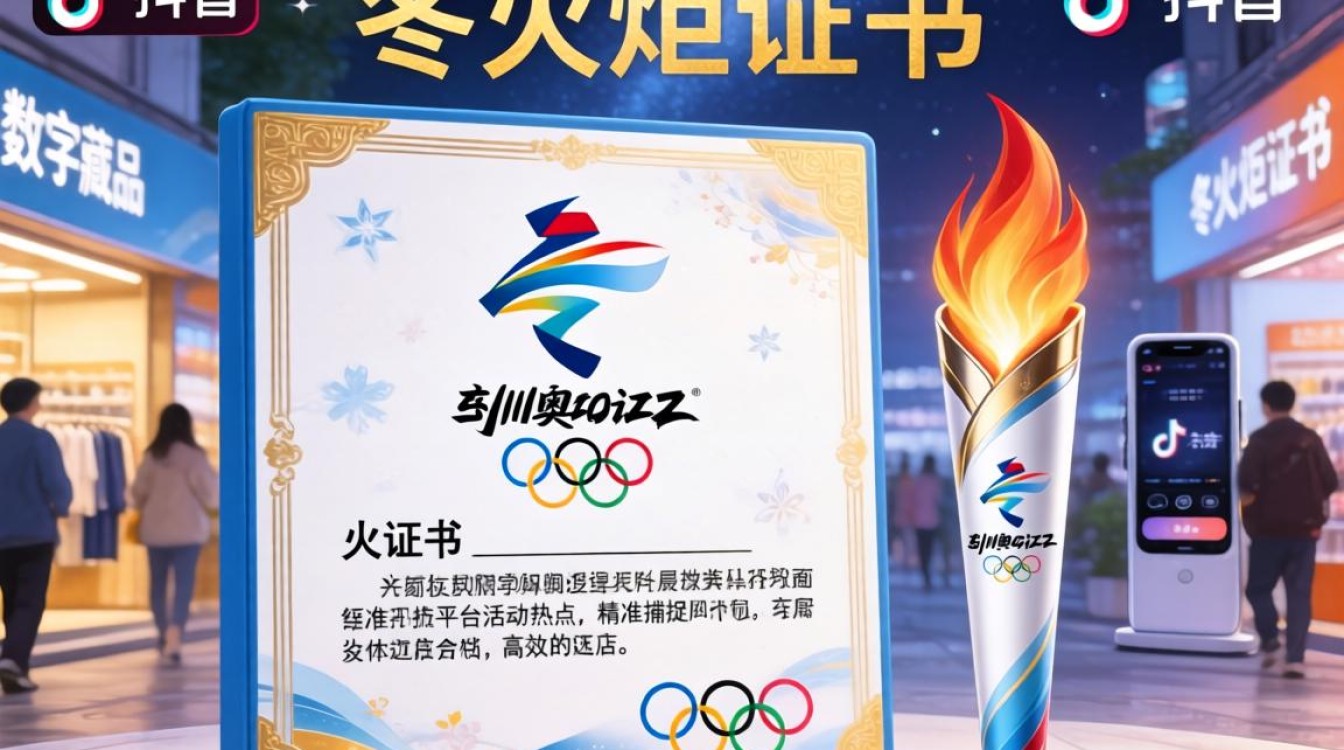 抖音冬奥火炬证书怎么弄