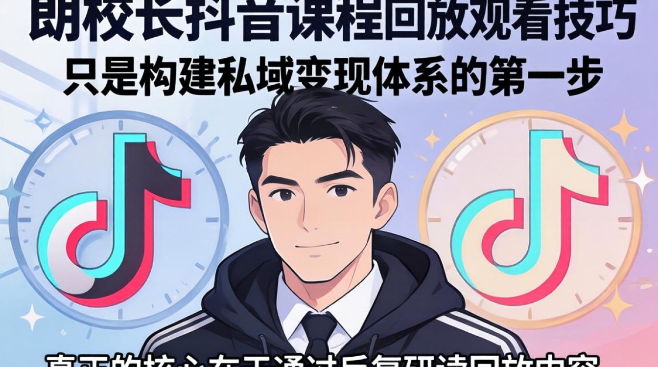 郎校长抖音怎么看回放?抖音私域运营如何变现 郎校长抖音怎么看回放