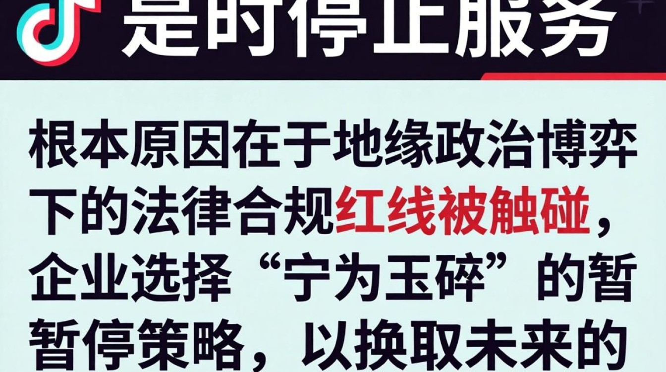 TikTok停服原因及应对攻略